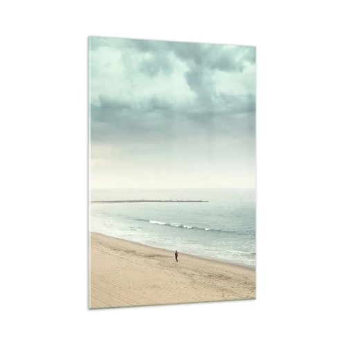 Obraz na skle - Hľadám pokoj - 70x100 cm