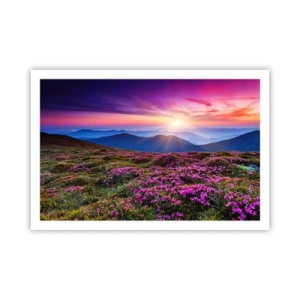 Plagát - Zavoňali svieže púčiky byliniek z obilných polí - 91x61 cm