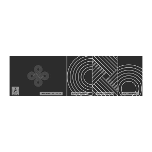 Vzorka Fototapeta Standard Eco - V keltskom duchu - Abstrakcia, Kus, Minimalizmus - 100x30 cm