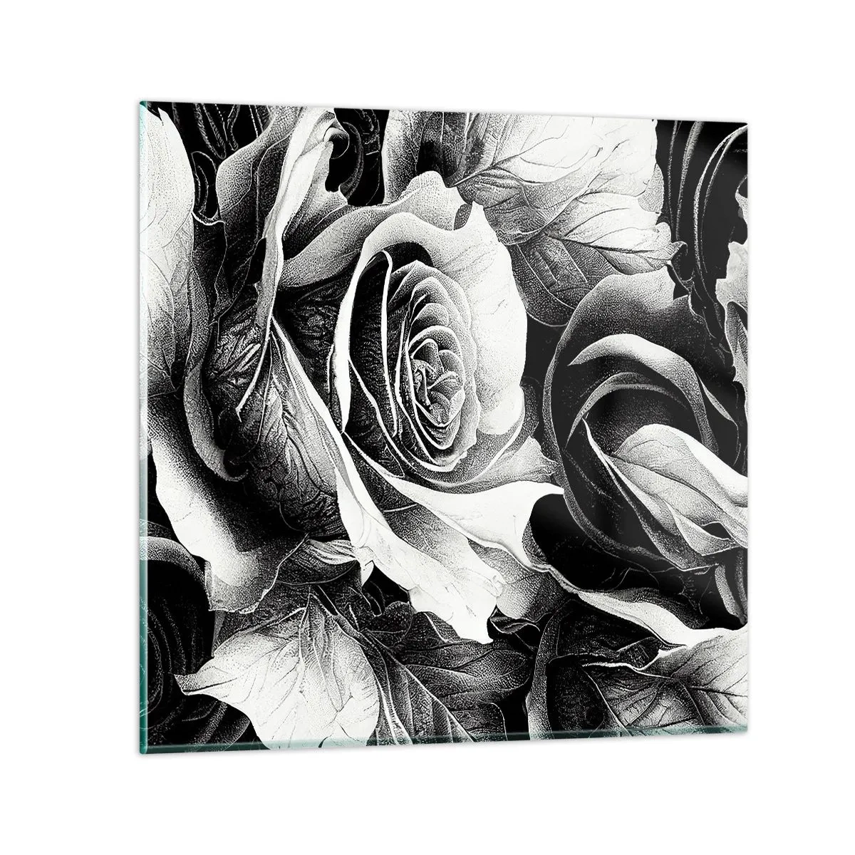 Obraz na skle - Navždy kráľovná - 70x70 cm