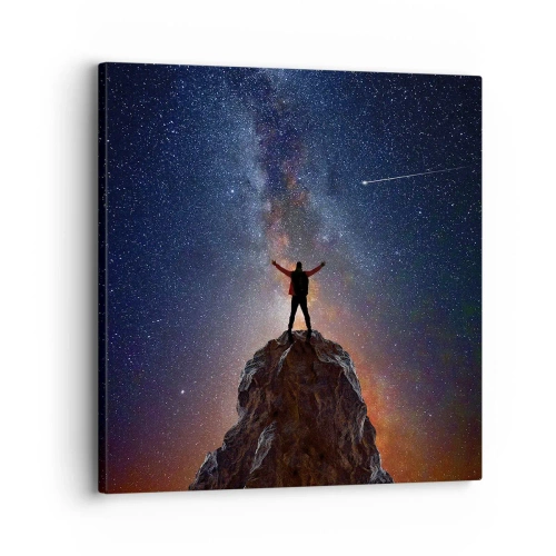 Obraz na plátne - Sila je so mnou! - 30x30 cm