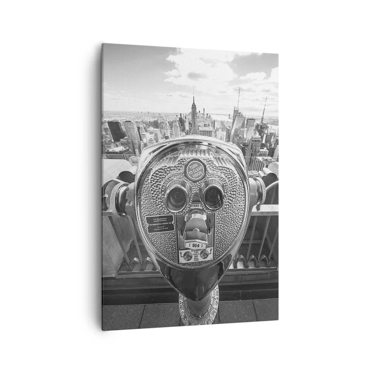 Obraz na plátne - Mesto nad mestami - 70x100 cm