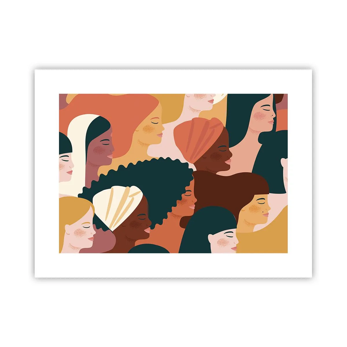 Plagát - Iba ženskosť - 40x30 cm