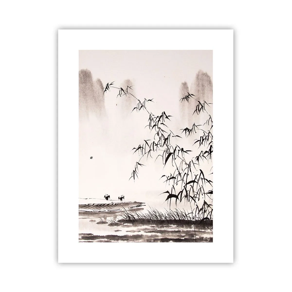 Plagát - Pokoj ryžových polí - 30x40 cm