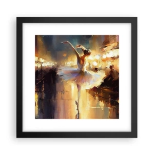 Plagát v čiernom ráme - Zázrak na ulici - 30x30 cm