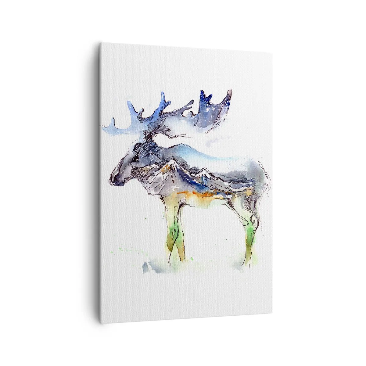 Obraz na plátne - Hrdina zimného príbehu - 70x100 cm