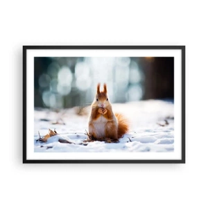 Plagát v čiernom ráme - Čo sa tak pozeráš? - 70x50 cm