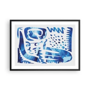 Plagát v čiernom ráme - Späť ku koreňom - 70x50 cm