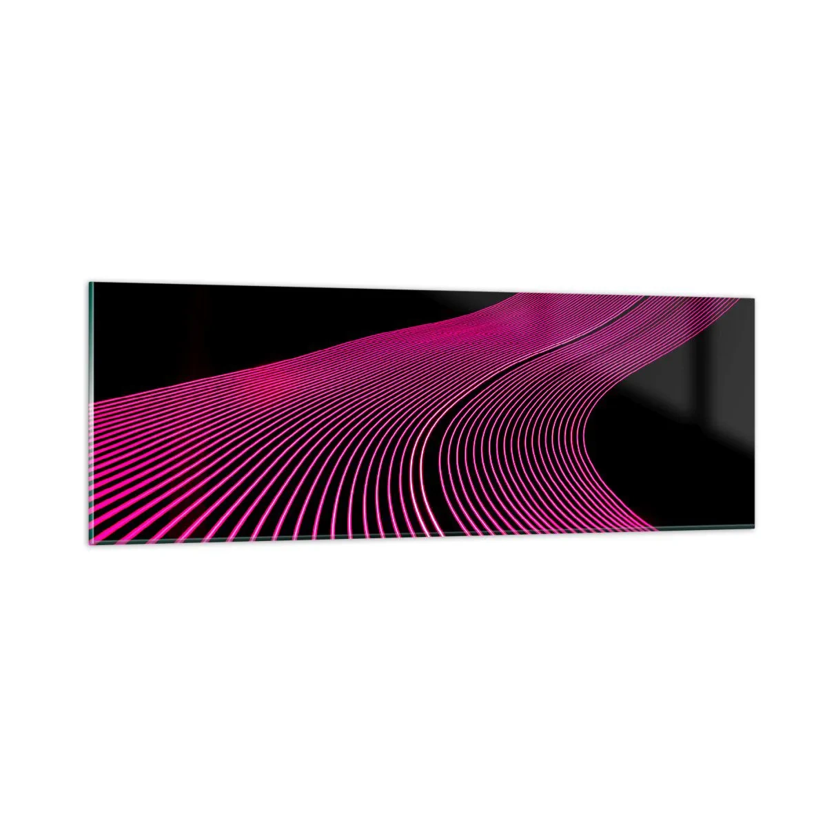 Obraz na skle - Bulvár svetla - 90x30 cm