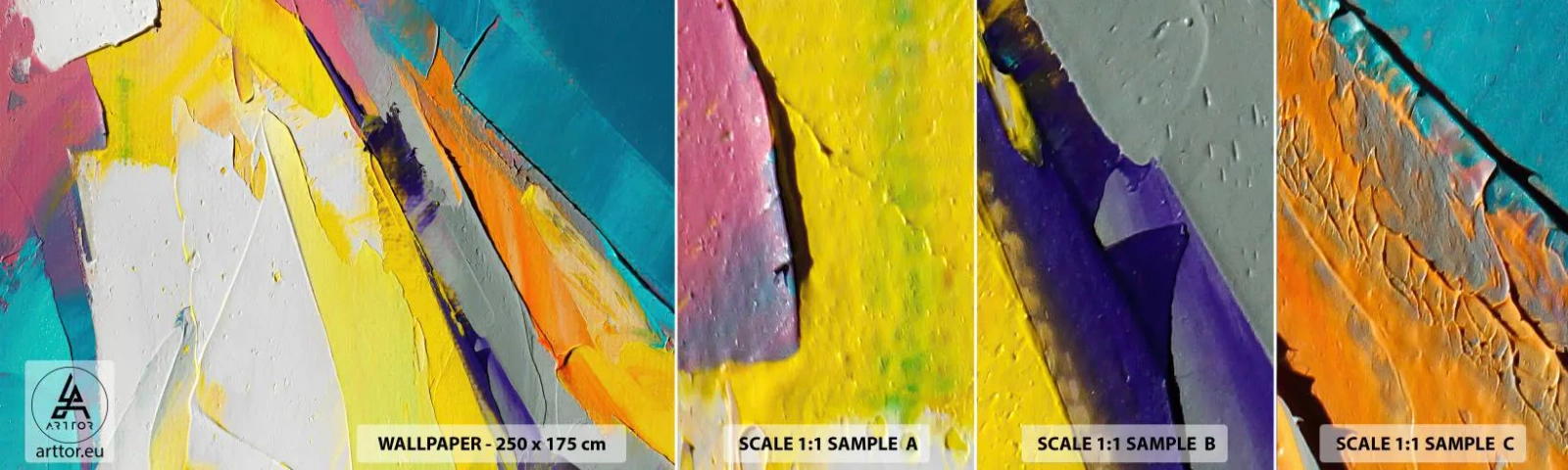 Vzorka Fototapeta Standard Eco - Anatómia svetla - Abstrakcia, Kus, 3D - 100x30 cm