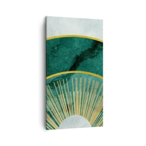 Obraz na plátne - Iná slnečná sústava - 45x80 cm