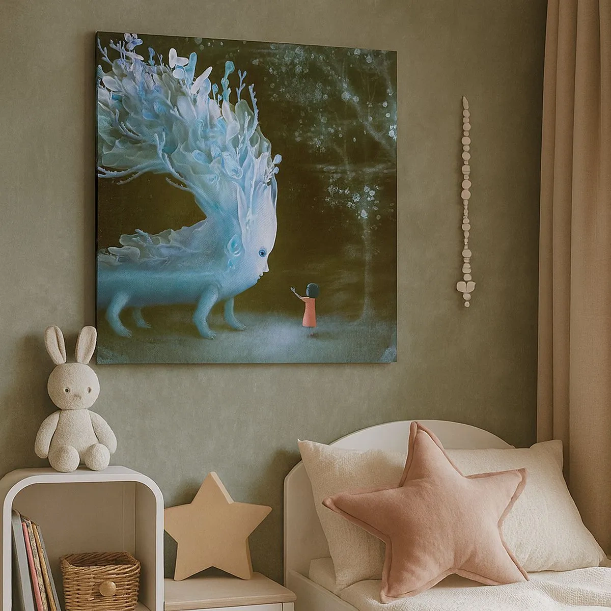 Obraz na plátne - Fantastické stretnutie - 30x30 cm