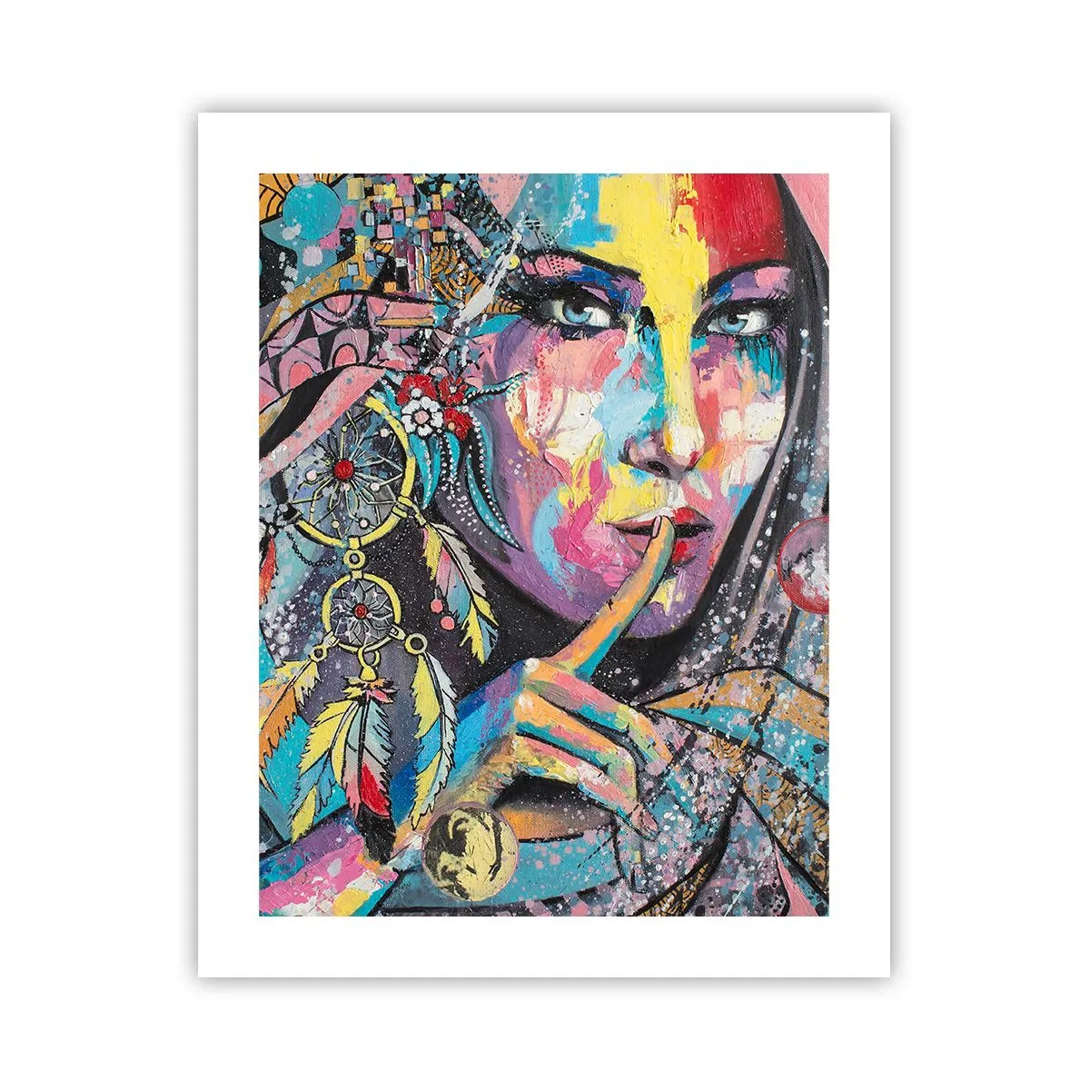 Plagát - Mlč, než pochopíš - 40x50 cm