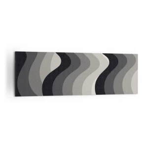 Obraz na plátne - Vlna za vlnou - 160x50 cm