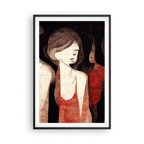 Plagát v čiernom ráme - Madony z temnoty - 61x91 cm