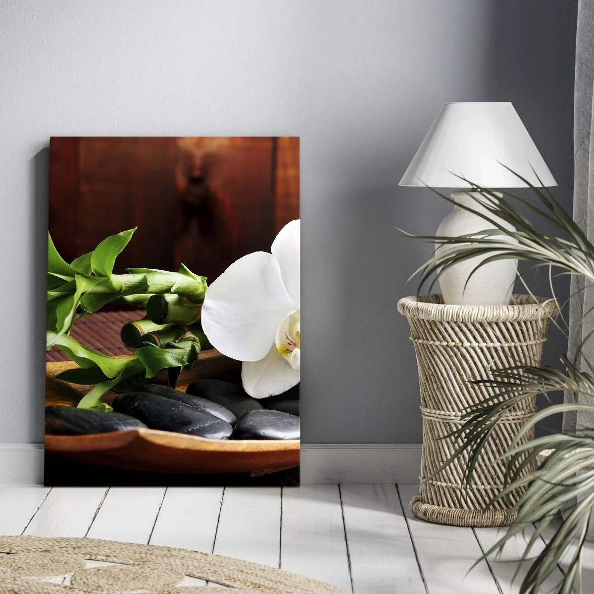 Obraz na plátne - Oddajte sa dotyku prírody - 45x80 cm