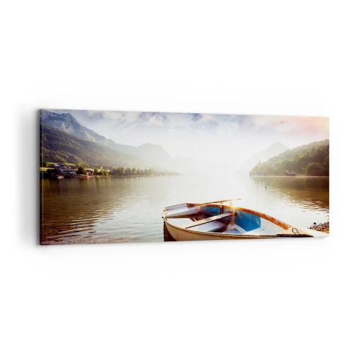 Obraz na plátne - Pri veľkej a čistej vode - 120x50 cm