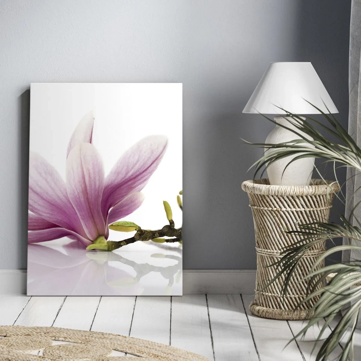 Obraz na plátne - Jemné ako závan jari - 55x100 cm
