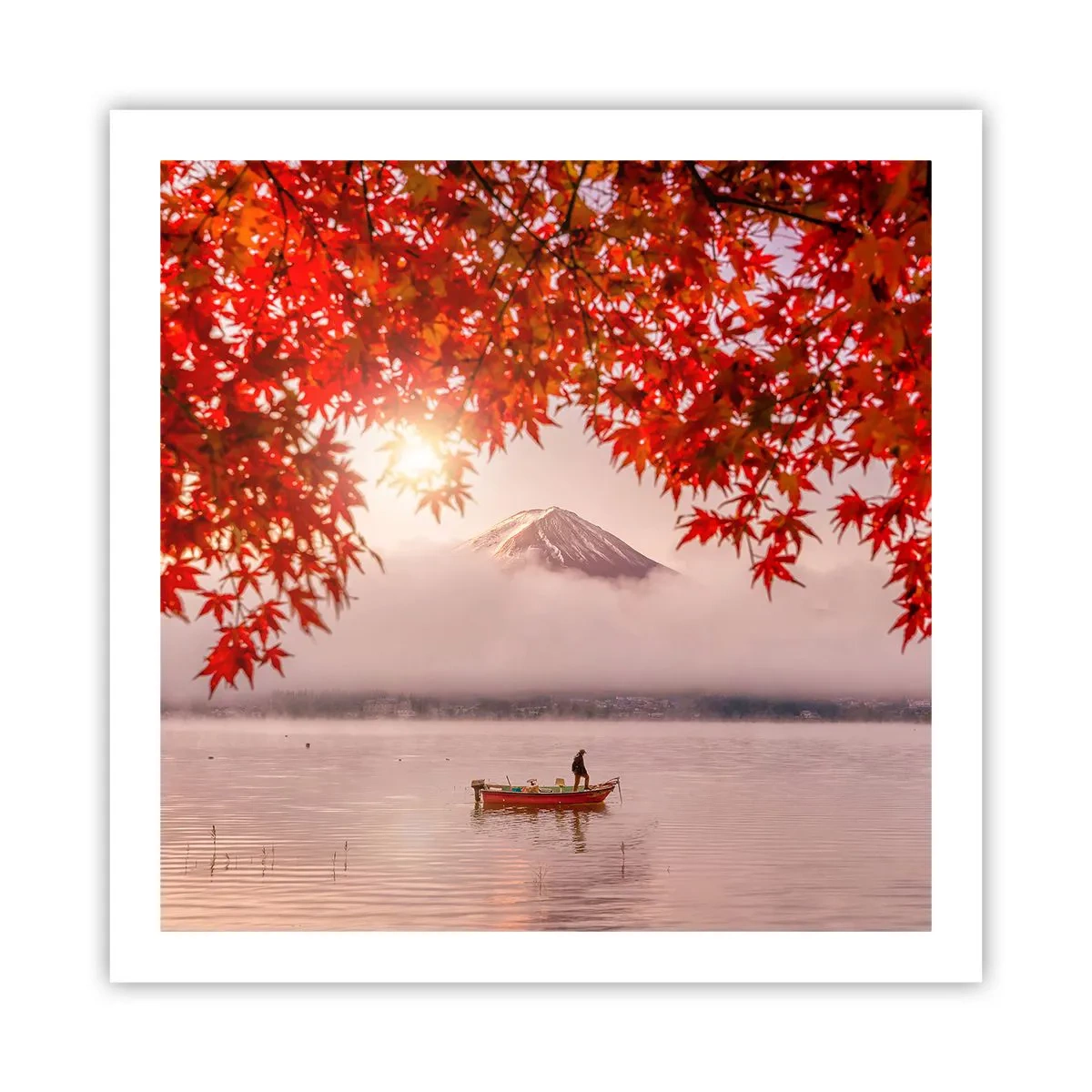 Plagát - V japonskom štýle - 60x60 cm