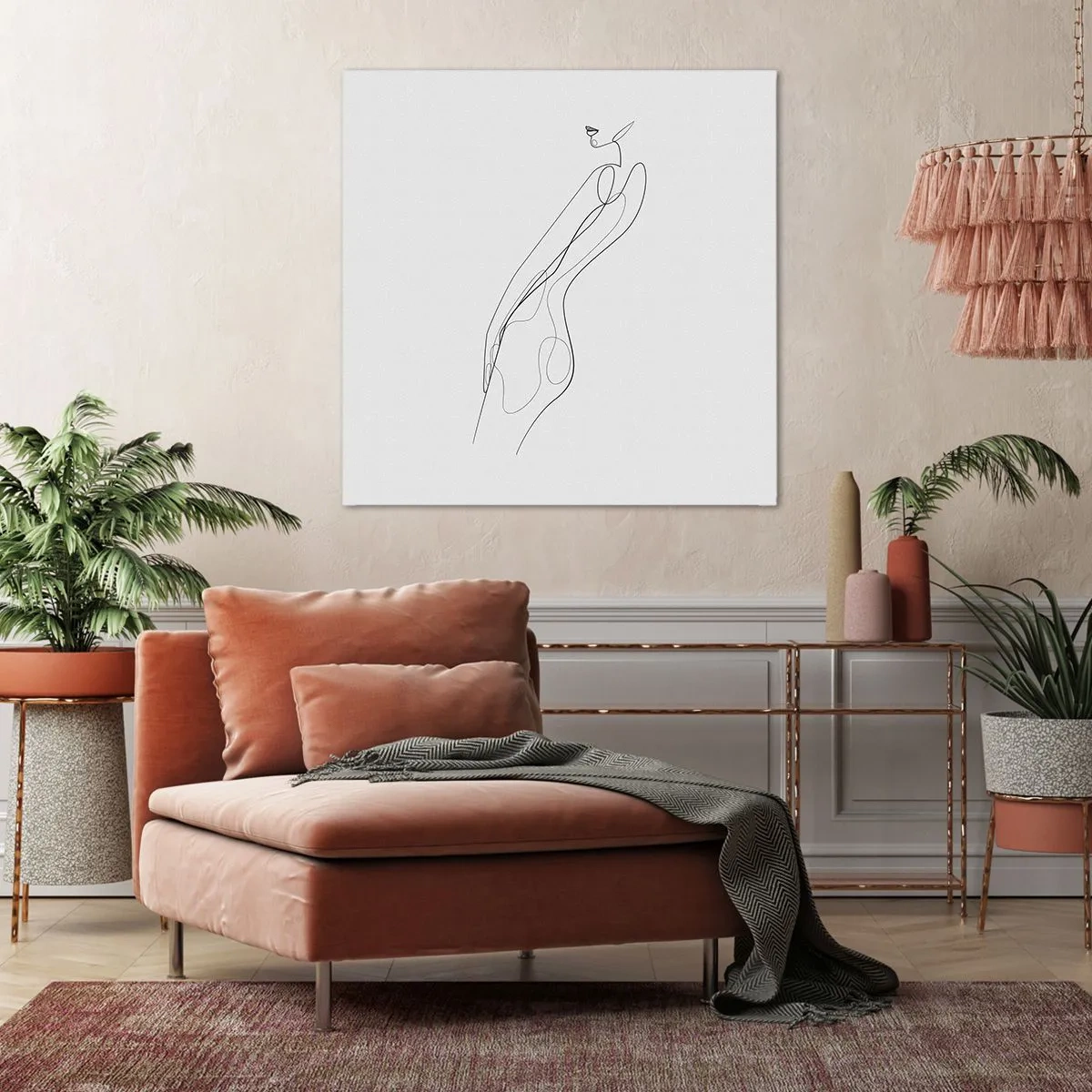 Obraz na plátne - Iba sľub - 60x60 cm