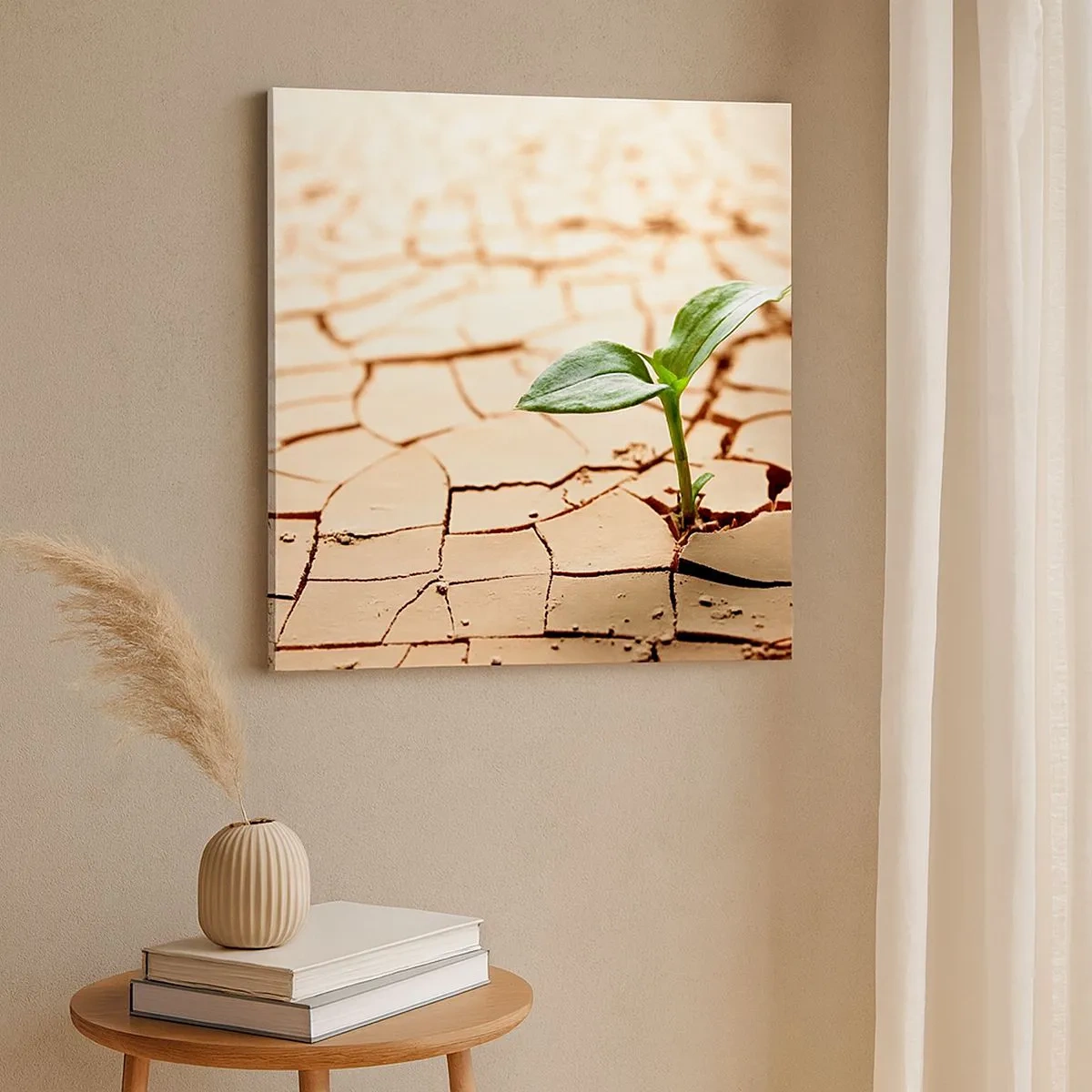 Obraz na plátne - Nespútaná sila života - 30x30 cm