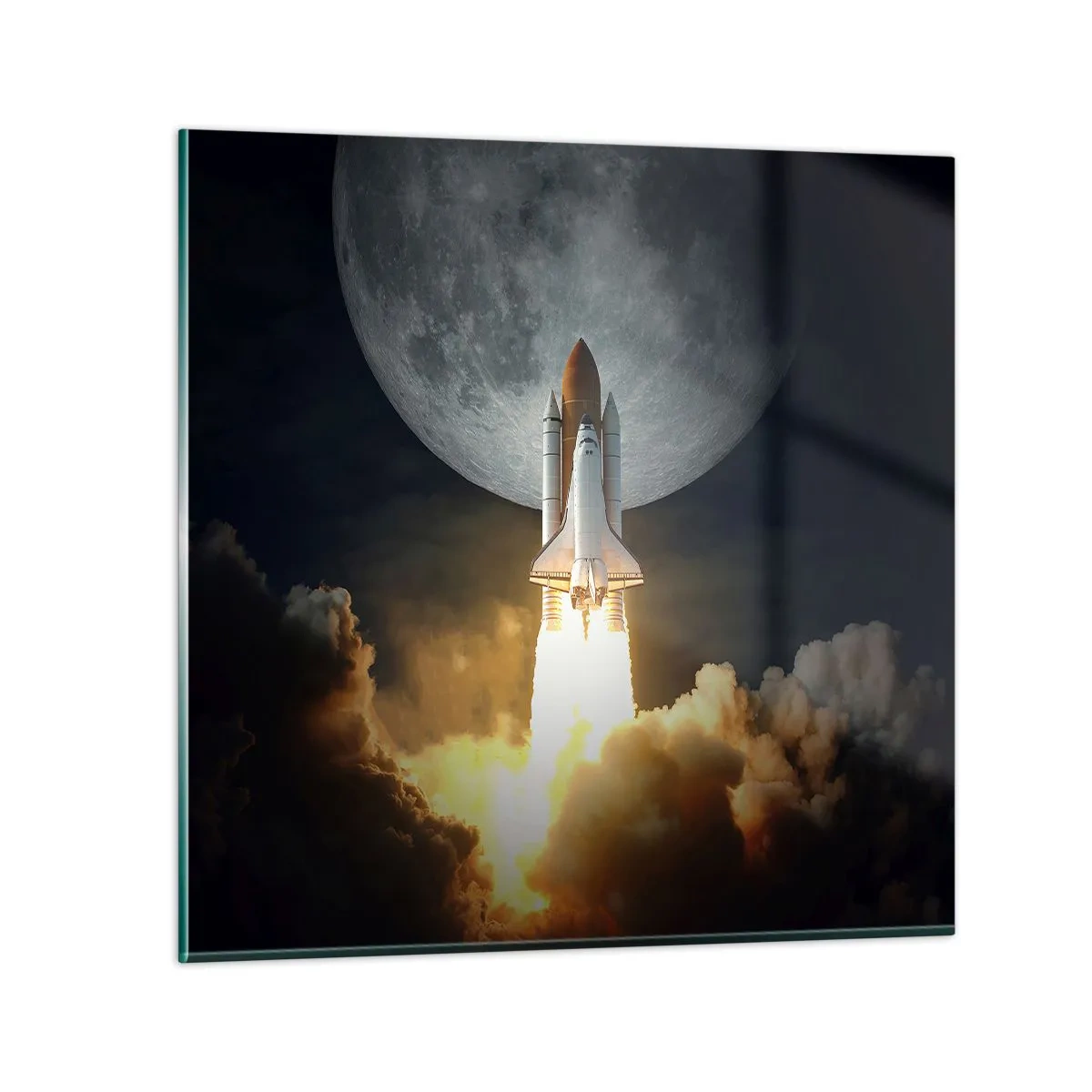 Obraz na skle - Začiatok nadprirodzeného dobrodružstva - 60x60 cm