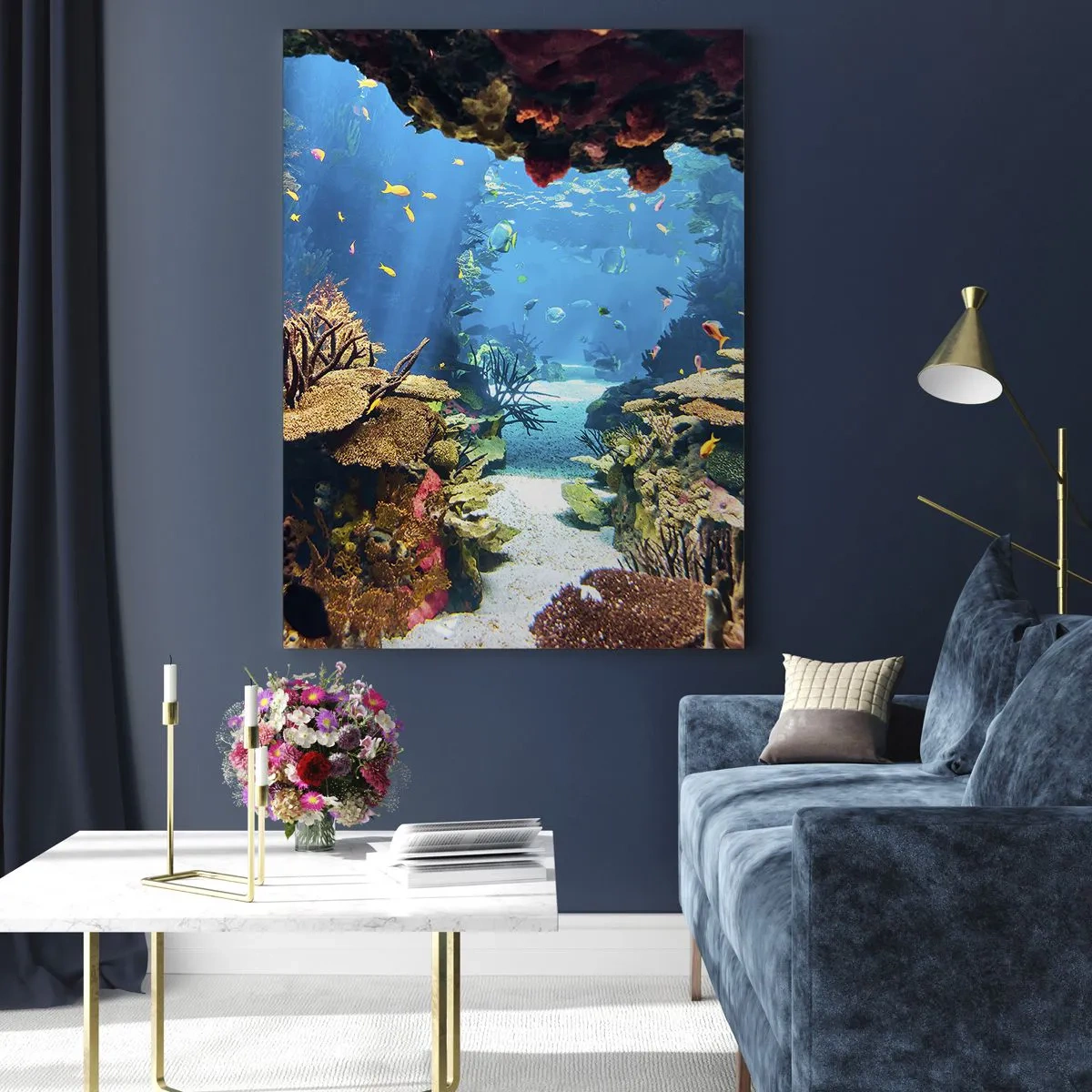 Obraz na skle - Ani vo sne ťa to nenapadlo - 50x70 cm