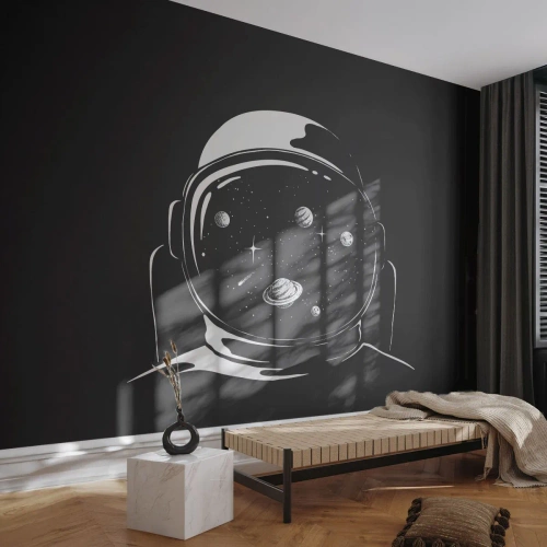 Fototapeta na mieru Premium Sand - Skvelý výhľad - Astronaut, Kozmos, Vesmír