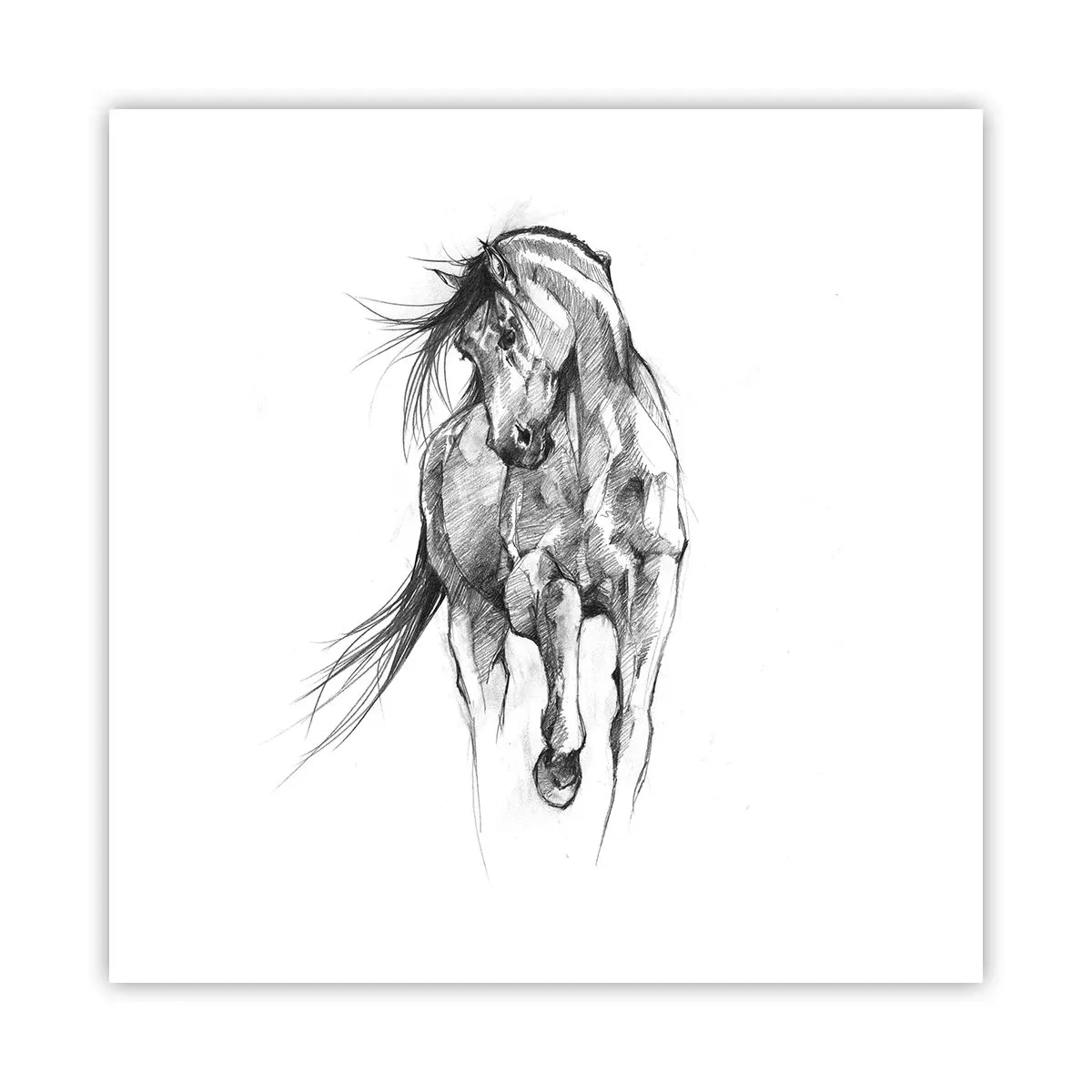 Plagát - V ladnom kluse - 50x50 cm