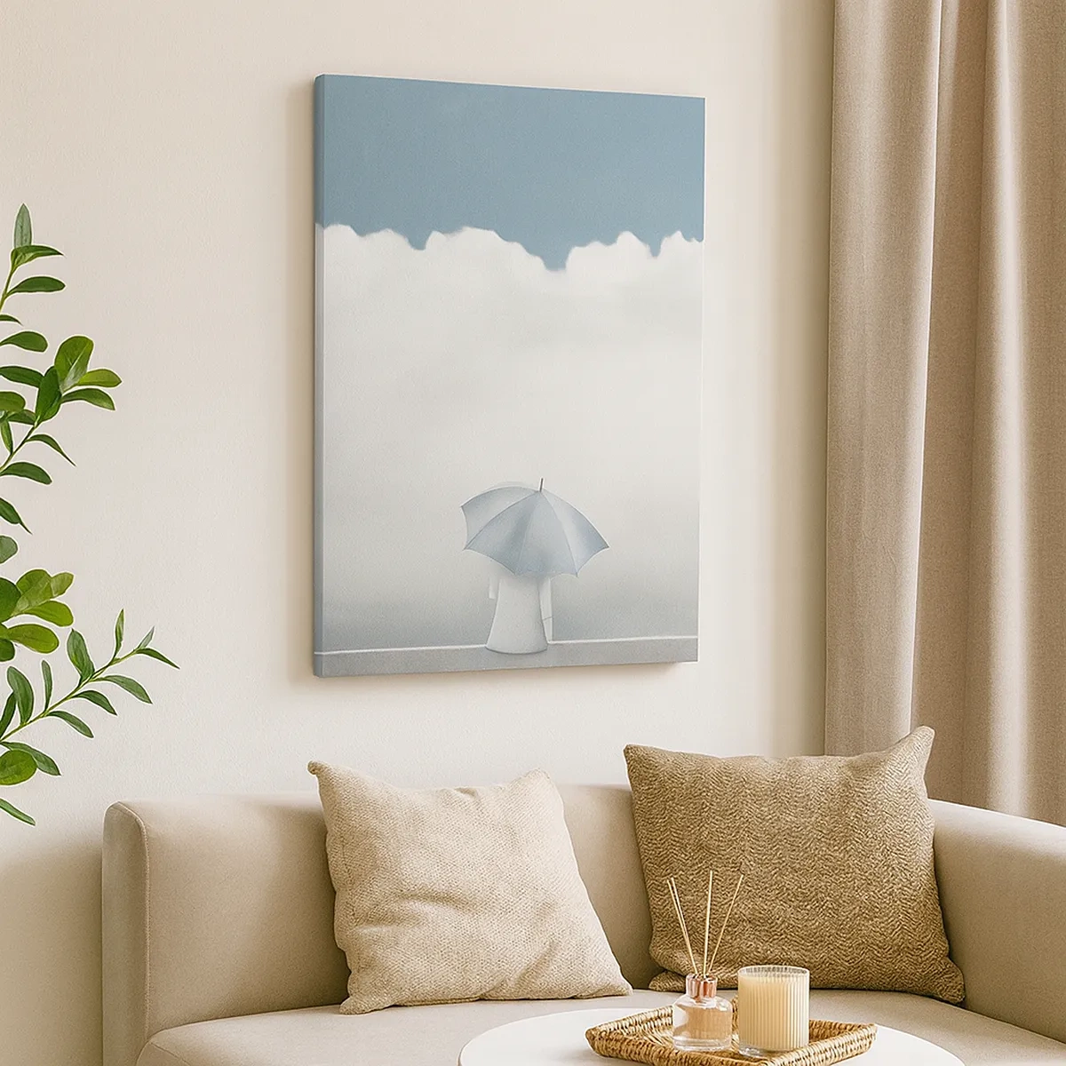 Obraz na plátne - Na hrane reality a snov - 50x70 cm