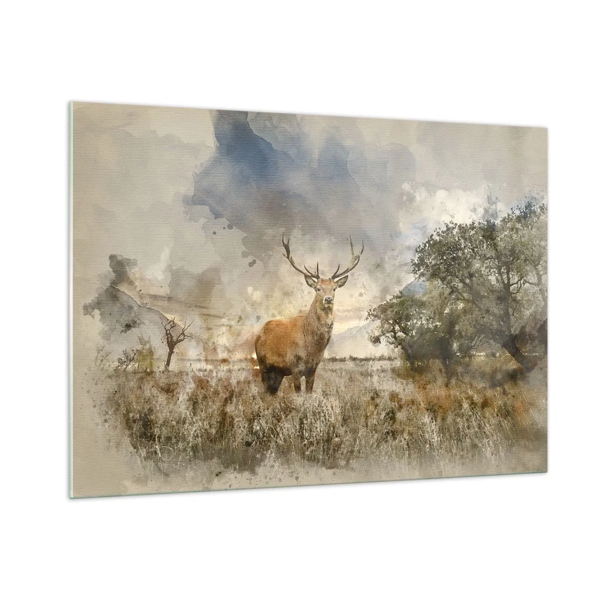 Obraz na skle - Dôstojnosť - sila - majestátnosť - 100x70 cm