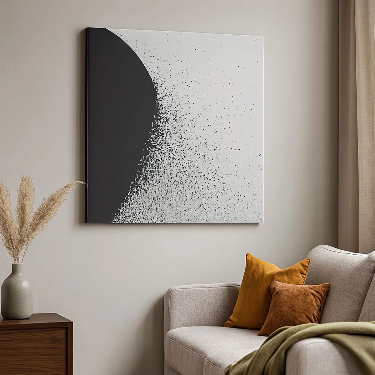 Obraz na plátne - Pohyb častíc - 30x30 cm