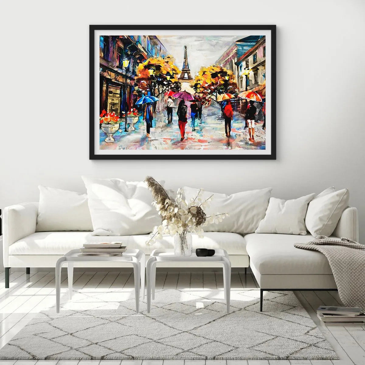 Plagát v čiernom ráme - Na jeseň obzvlášť krásny - 91x61 cm