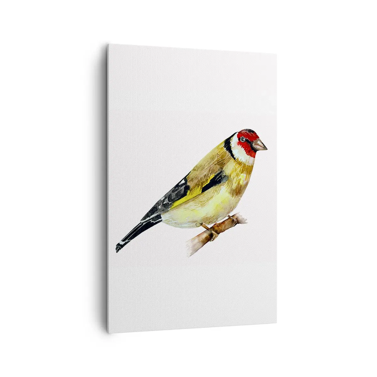 Obraz na plátne - Vtáčí portrét - 80x120 cm