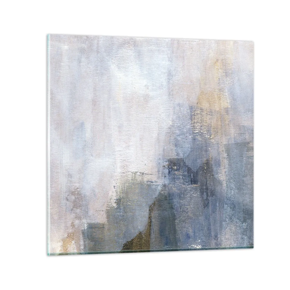 Obraz na skle - Tóny a akordy farieb - 30x30 cm