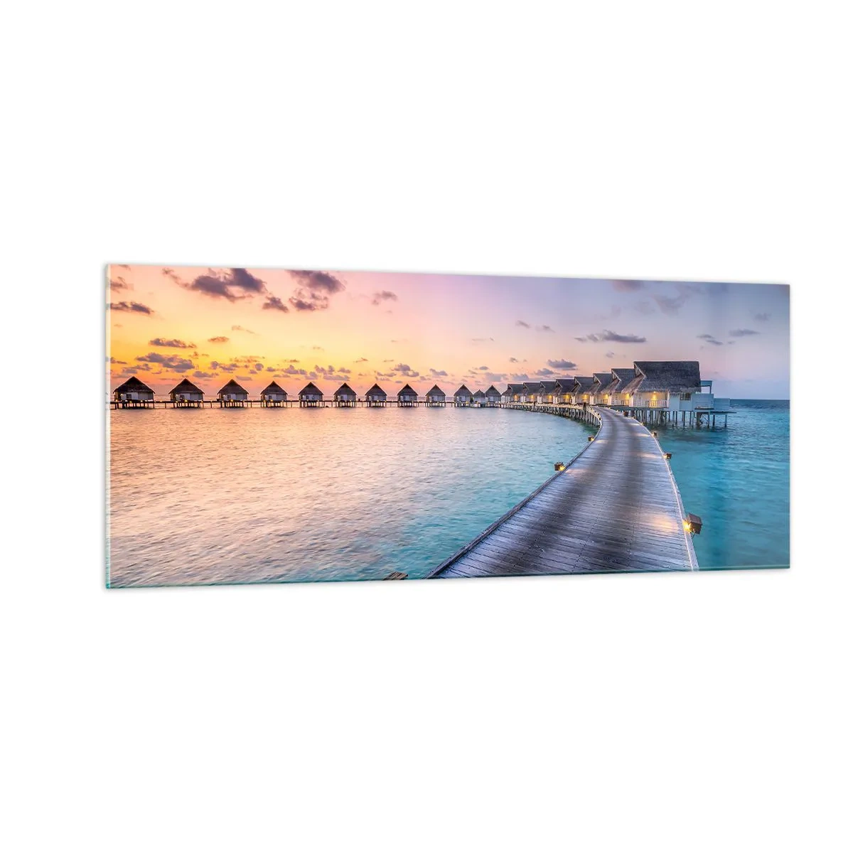 Obraz na skle - Prázdniny - návrat k prameňom - 100x40 cm