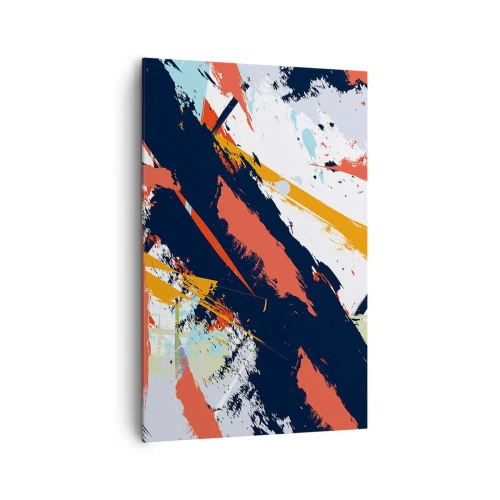 Obraz na plátne - Dynamická kompozícia - 80x120 cm