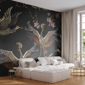 Fototapeta Standard Eco - Rozprávkový vták - Abstrakcia, Vták, Grafika - 300x210 cm