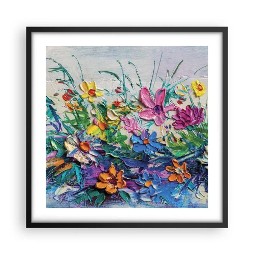 Plagát v čiernom ráme - Vôbec nie zátišie - 50x50 cm