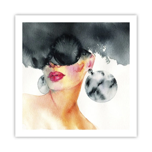 Plagát - Tajomstvo elegancie - 60x60 cm
