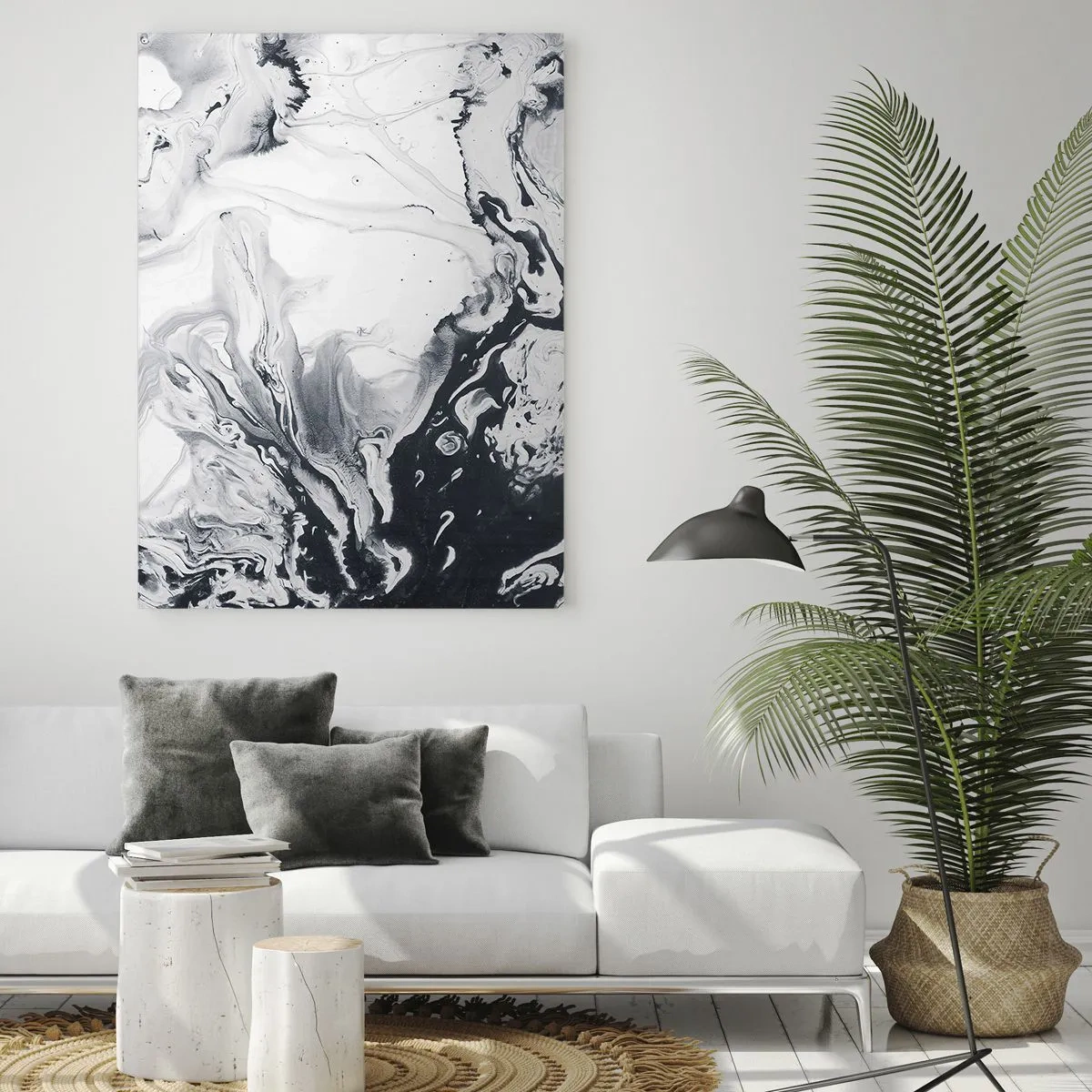 Obraz na skle - Zemské vnútro - 50x70 cm