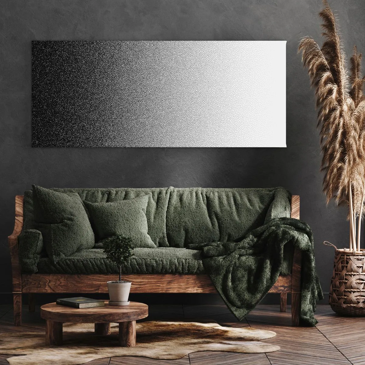 Obraz na plátne - Smerom ku svetlu - 100x40 cm