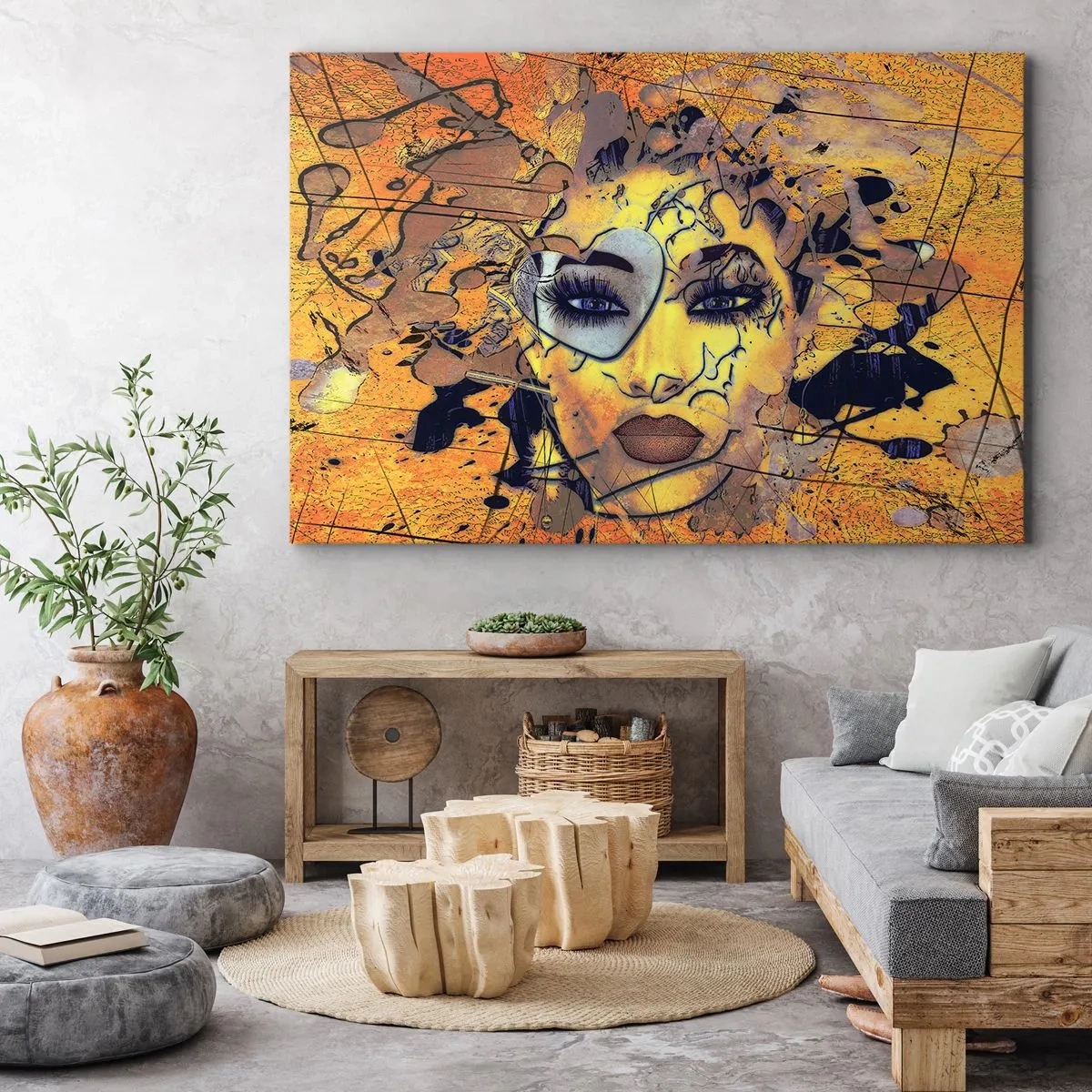 Obraz na plátne - Slnečná krása - 100x70 cm