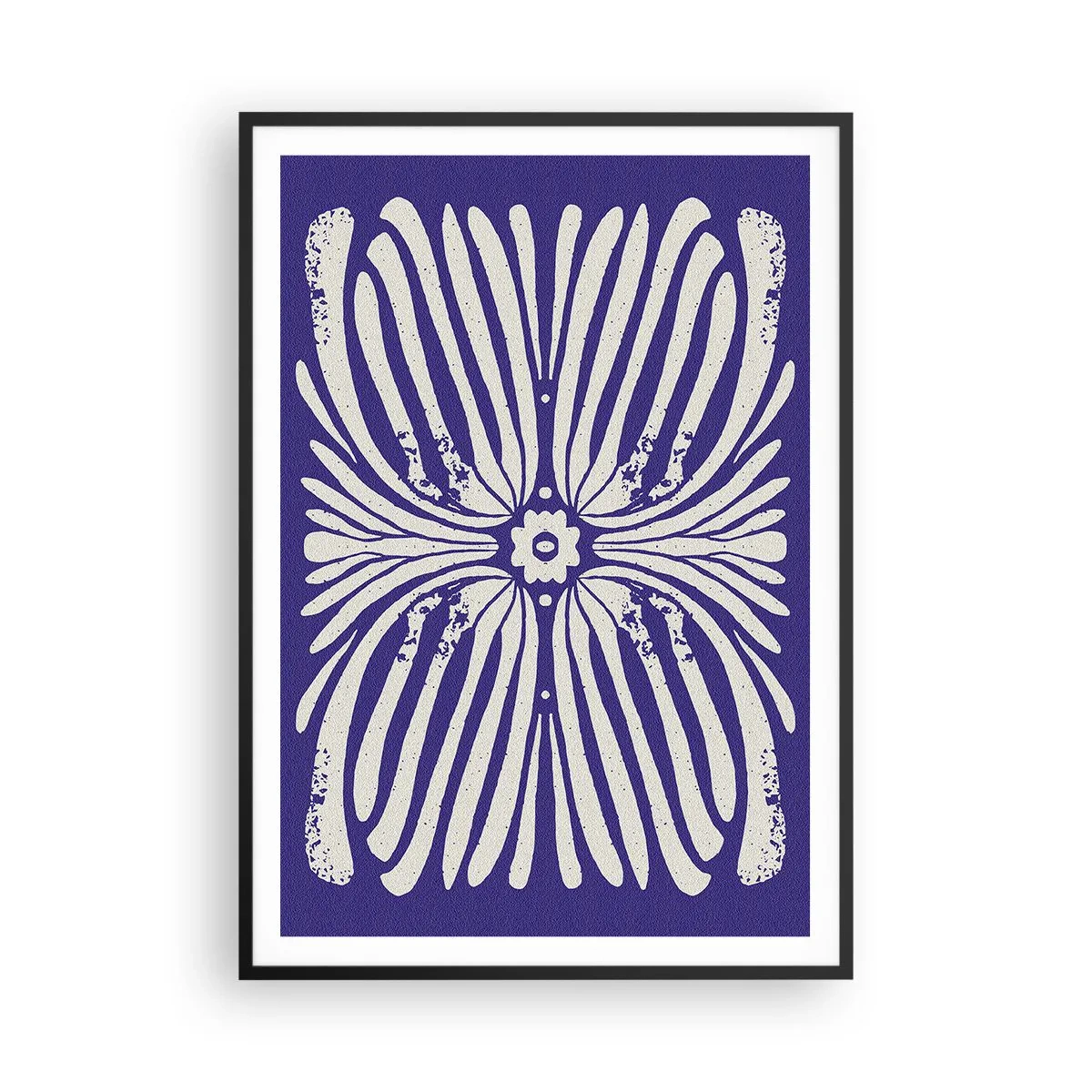 Plagát v čiernom ráme - Etnické inšpirácie - 70x100 cm