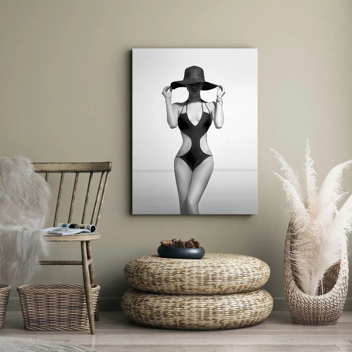 Obraz na plátne - Volám sa: Elegancia - 45x80 cm