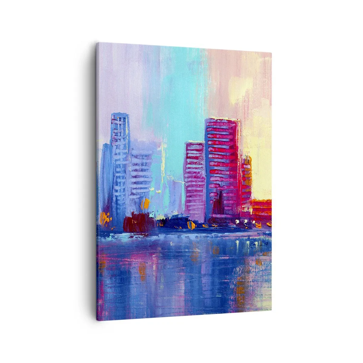 Obraz na plátne - Vykúpané vo farbách - 50x70 cm