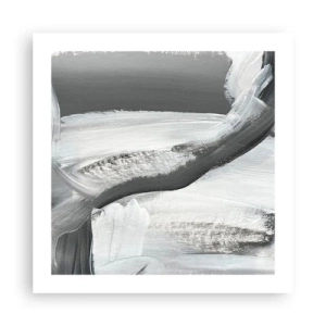 Plagát - Pevným pohybom - 50x50 cm