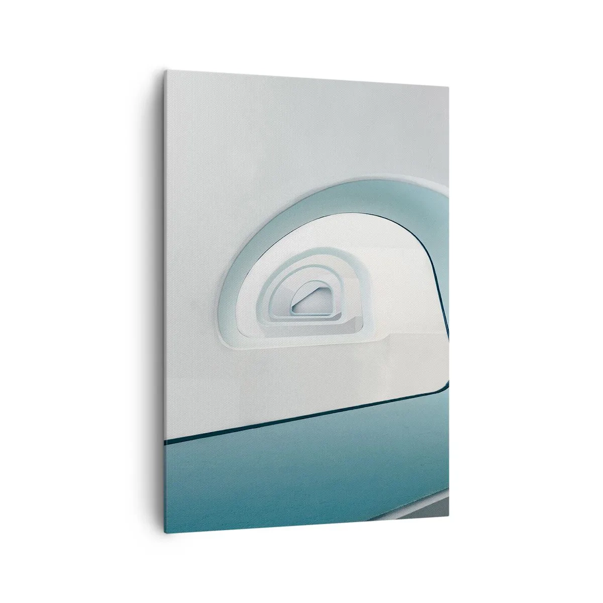 Obraz na plátne - Na dno modrej - 70x100 cm