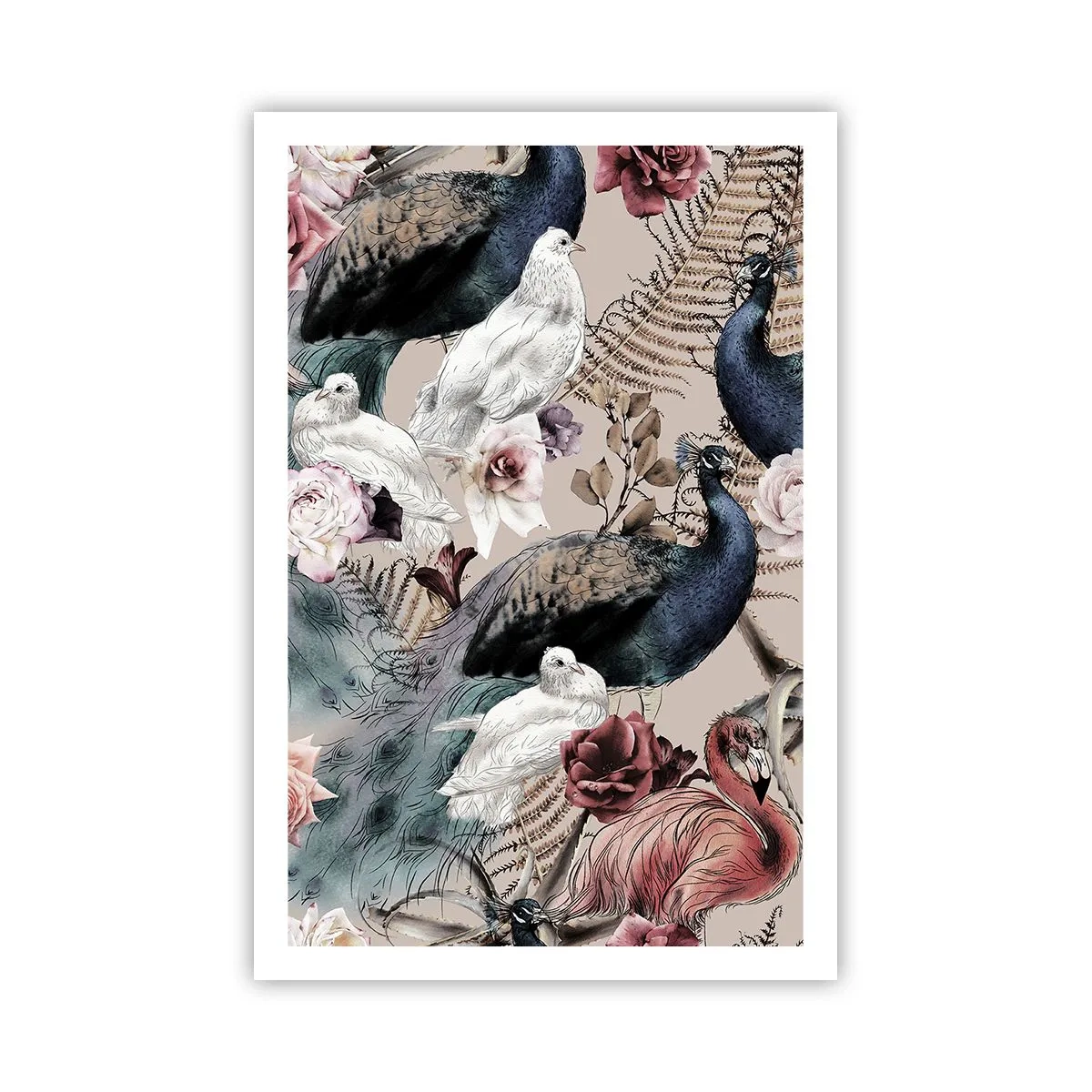 Plagát - V palácovej záhrade - 61x91 cm