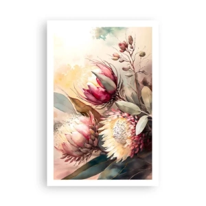 Plagát - Z profilu a en face - 61x91 cm